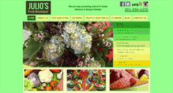Desktop Screenshot of juliosfruit.com